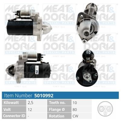 стартер MEAT & DORIA 5010992