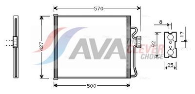 KONDENSATOR KLIMAANLAGE