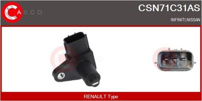 SENZOR IMPULSURI ARBORE COTIT CASCO CSN71C31AS