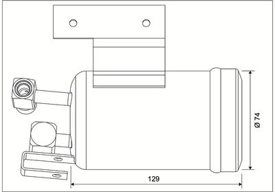 изсушител, климатизация VALEO 596809