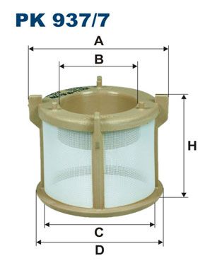 Fuel Filter PK 937/7