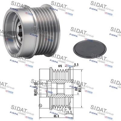 GENERATORFREILAUF SIDAT 455291
