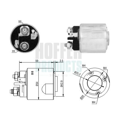 SOLENOID ELECTROMOTOR