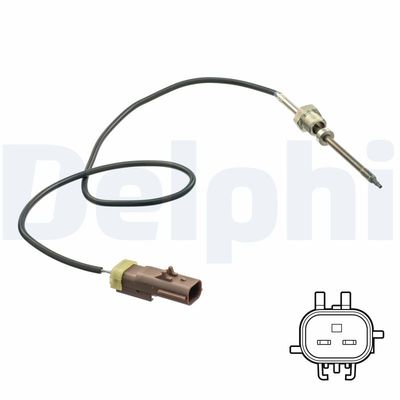 czujnik, temperatura spalin DELPHI TS30268