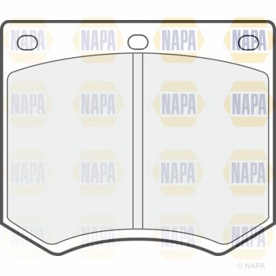 Brake Pad Set NAPA PBP7672