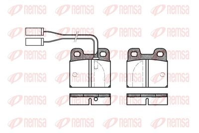 Brake Pad Set, disc brake 0005.01