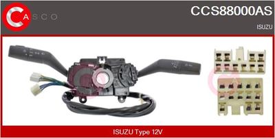 Выключатель на рулевой колонке CASCO CCS88000AS для ISUZU D-MAX