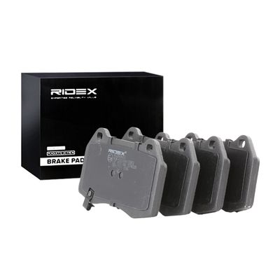 комплект спирачно феродо, дискови спирачки RIDEX 402B0603
