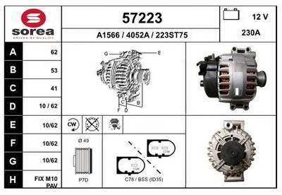 GENERATOR EAI 57223