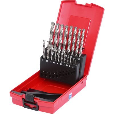 Oceľový spirálový vrták-sada KS TOOLS 330.2620
