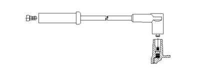 Провод зажигания BREMI 699/40 для LANCIA ZETA