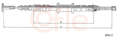 SEILZUG FESTSTELLBREMSE COFLE 9216512