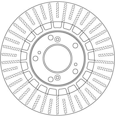 Bromsskiva TRW DF6493