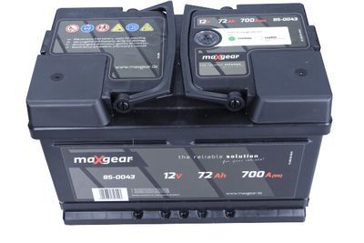 MAXGEAR 85-0043 Аккумулятор  для OPEL VIVARO (Опель Виваро)