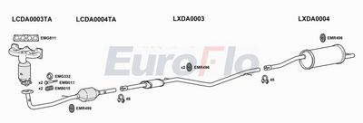 Układ wydechowy EUROFLO DALOG160306LHD