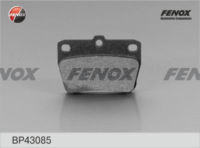 Комплект тормозных колодок, дисковый тормоз FENOX BP43085 для CHERY TIGGO