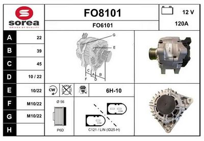 GENERATOR SNRA FO8101