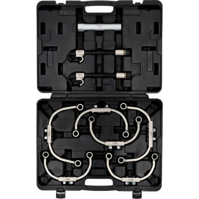 Ks Tools - Univerzálna sada sťahovákov pružín McPherson 9ks