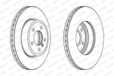 Brake Disc DDF1271C