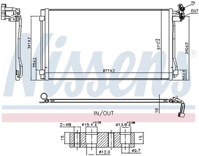 CONDENSATOR CLIMATIZARE NISSENS 940793 6