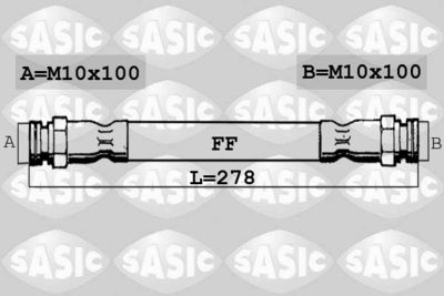 Przewód hamulcowy elastyczny SASIC SBH0146 produkt