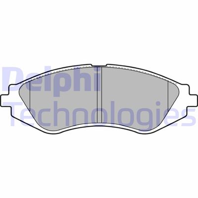 DELPHI LP1779 Тормозные колодки и сигнализаторы  для CHEVROLET REZZO (Шевроле Реззо)