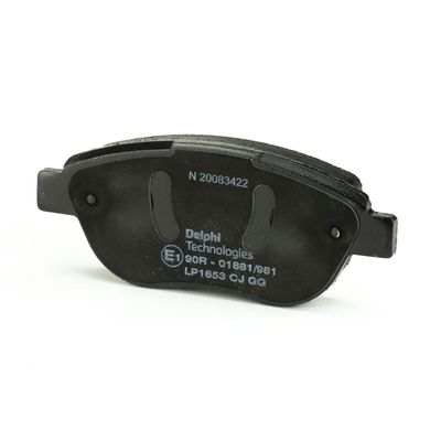 BREMSBELAGSATZ SCHEIBENBREMSE DELPHI LP1653 5