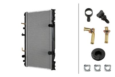 Radiador, refrigeración del motor