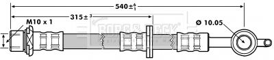 Brake Hose Borg & Beck BBH7271