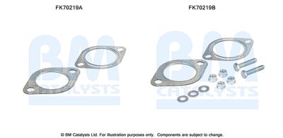 Zestaw montażowy, rura wydechowa BM CATALYSTS FK70219