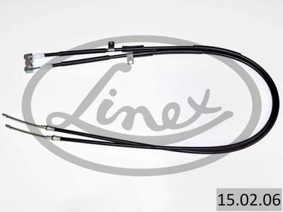 Тросик, cтояночный тормоз LINEX 15.02.06 для FORD KA