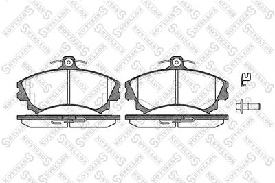Комплект тормозных колодок, дисковый тормоз STELLOX 601 002B-SX для MITSUBISHI COLT