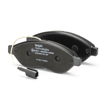 BREMSBELAGSATZ SCHEIBENBREMSE DELPHI LP2498 5