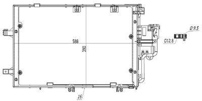 KONDENSATOR KLIMAANLAGE