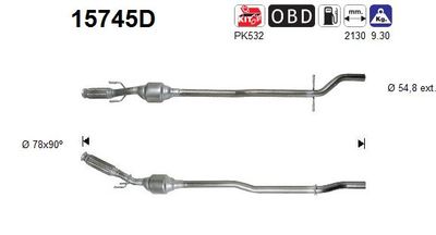Katalizator AS 15745D