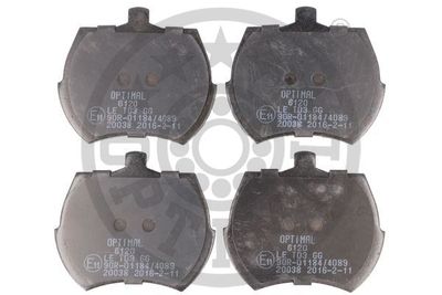 Комплект тормозных колодок, дисковый тормоз OPTIMAL BP-06120 для ROVER MINI-MOKE