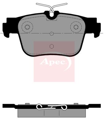 APEC Brake Pad Set, disc brake PAD2391