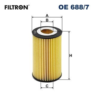 Oljefilter FILTRON OE 688/7