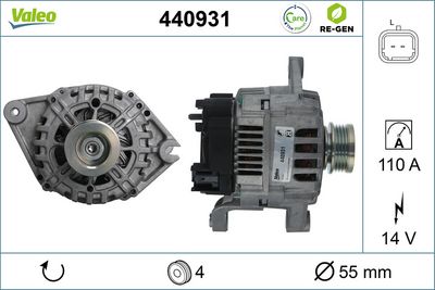 генератор VALEO 440931