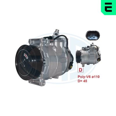 COMPRESOR CLIMATIZARE ERA 670054