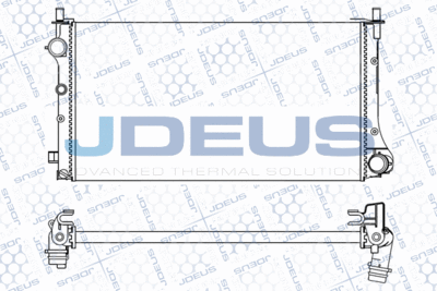 Радиатор, охлаждение двигателя JDEUS M-0111050 для FIAT PANDA
