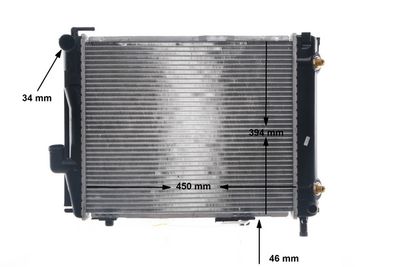 MAHLE Kühler, Motorkühlung