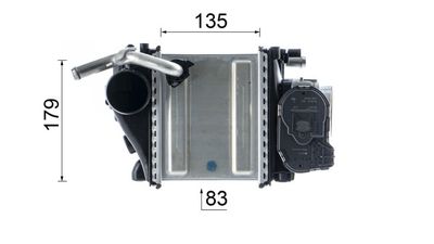 LADELUFTKüHLER MAHLE CI218000P 9