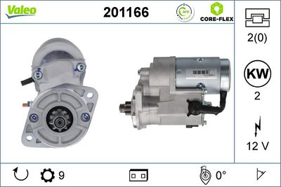 STARTER VALEO 201166