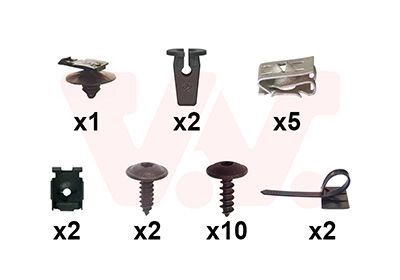 SET MONTAJ BARA PROTECTIE VAN WEZEL 4929793