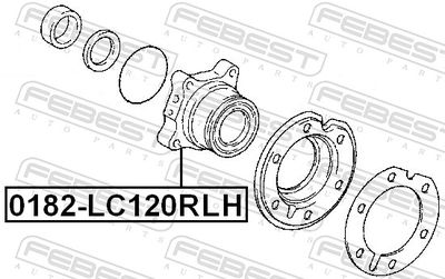 Wheel Hub 0182-LC120RLH