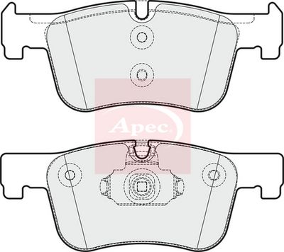 APEC Brake Pad Set, disc brake PAD1875