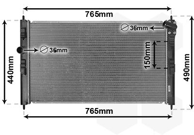 VAN WEZEL 09012709 Крышка радиатора  для MITSUBISHI ASX (Митсубиши Асx)