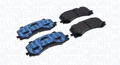 Sada brzdových destiček, kotoučová brzda MAGNETI MARELLI 363916061292