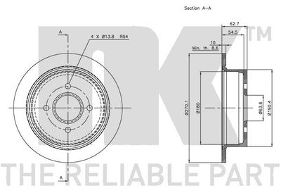 DISC FRANA NK 202541 2